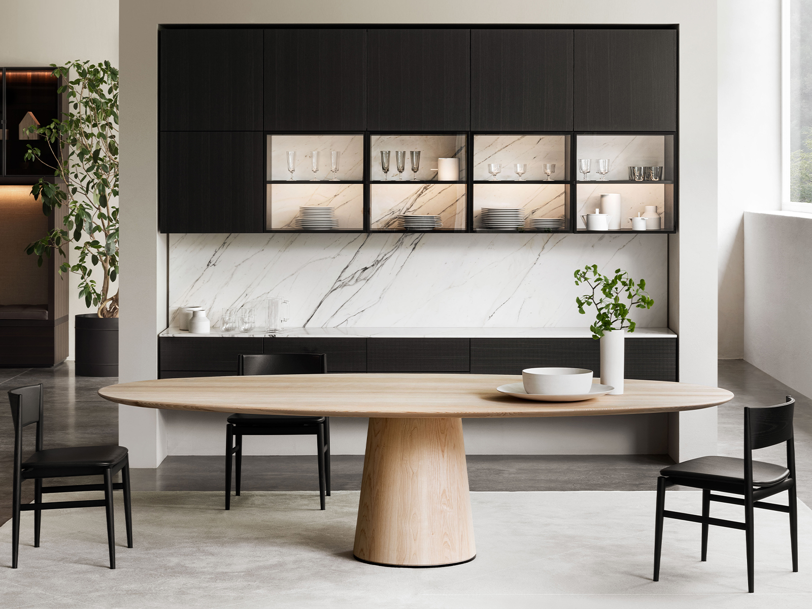 Materic Ovale dining table